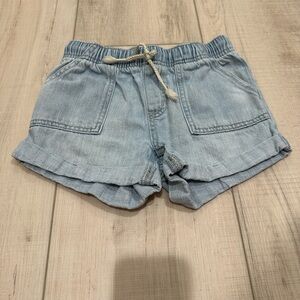 Cat & Jack Light Blue Denim Shorts Girls 6/7